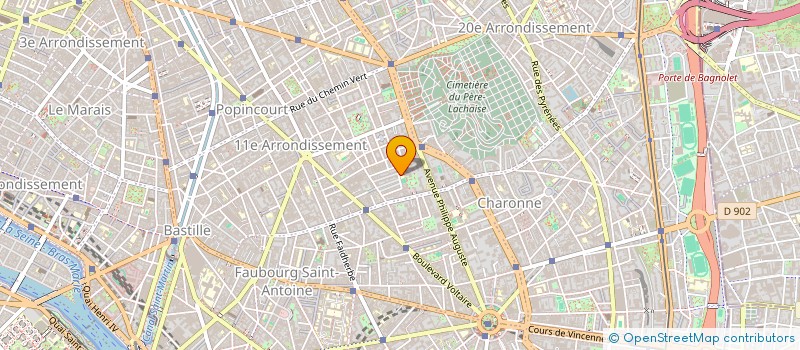 localisation de l'entreprise MONSIEUR FRANCIS ZERBIB  PARIS