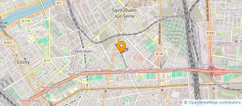 localisation de l'entreprise MONSIEUR FRANCISC-DORIN COVACI à SAINT-OUEN-SUR-SEINE