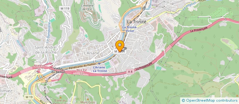 localisation de l'entreprise MONSIEUR FRANCISC MIRISTEAN à LA TRINITE
