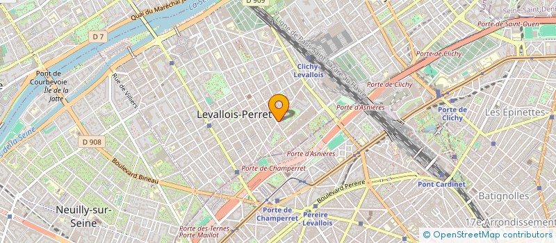 localisation de l'entreprise MONSIEUR FRANCISC MRAZ à LEVALLOIS-PERRET