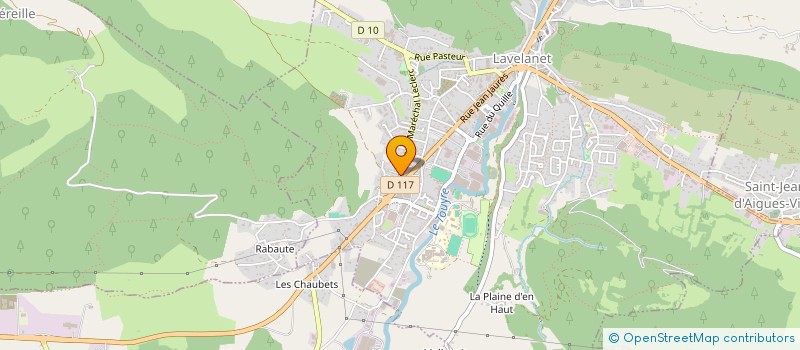 localisation de l'entreprise MONSIEUR FRANCISCO AFONSO à LAVELANET