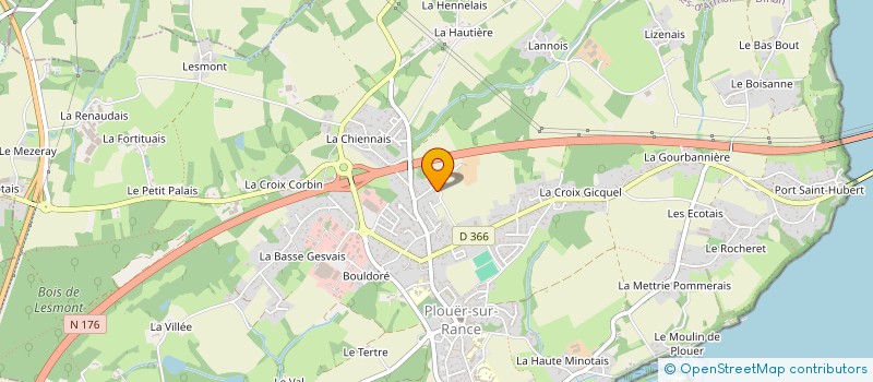 localisation de l'entreprise MONSIEUR FRANCISCO ALVAREZ ALVAREZ  PLOUER-SUR-RANCE