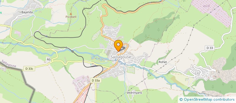 localisation de l'entreprise MONSIEUR FRANCISCO ALVES GONCALVES  SAILLAGOUSE