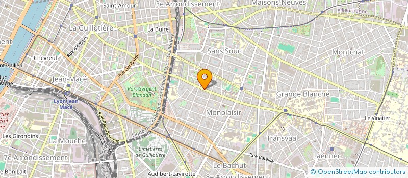 localisation de l'entreprise MONSIEUR FRANCISCO ANTONIO CAVACO GALVAO  LYON