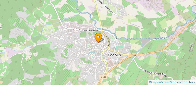 localisation de l'entreprise MONSIEUR FRANCISCO ANTUNES FERREIRA à COGOLIN