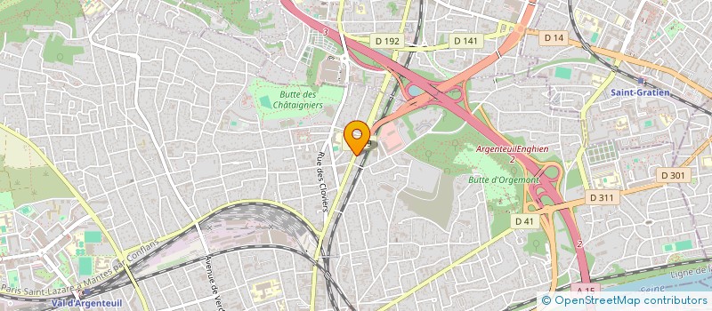 localisation de l'entreprise MONSIEUR FRANCISCO BARREIRA  ARGENTEUIL