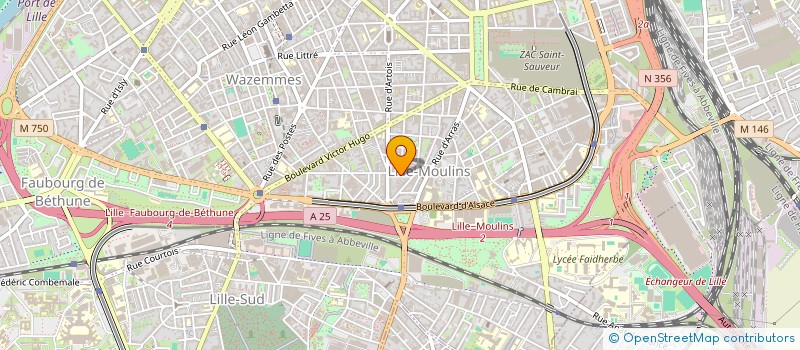 localisation de l'entreprise MONSIEUR FRANCISCO BECUE GARCIA à LILLE