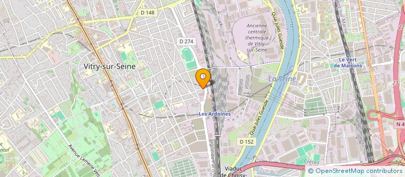 localisation de l'entreprise MONSIEUR FRANCISCO BERNARDO NETO  VITRY-SUR-SEINE