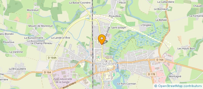 localisation de l'entreprise MONSIEUR FRANCISCO CALVO  NORT-SUR-ERDRE