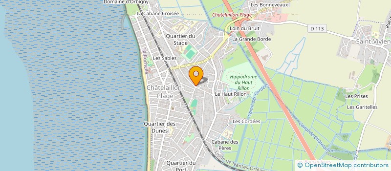 localisation de l'entreprise MONSIEUR FRANCISCO CARVALHO à CHATELAILLON-PLAGE