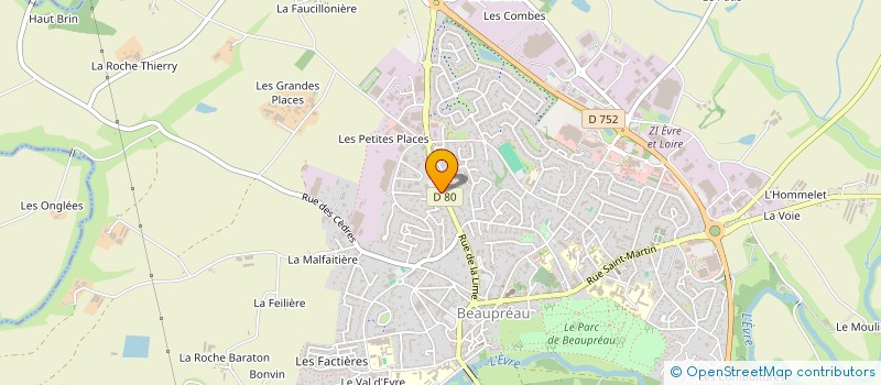 localisation de l'entreprise MONSIEUR FRANCISCO CASTILLO à BEAUPREAU-EN-MAUGES