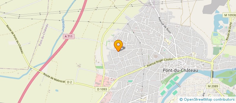 localisation de l'entreprise MONSIEUR FRANCISCO CERQUEIRA  PONT-DU-CHATEAU