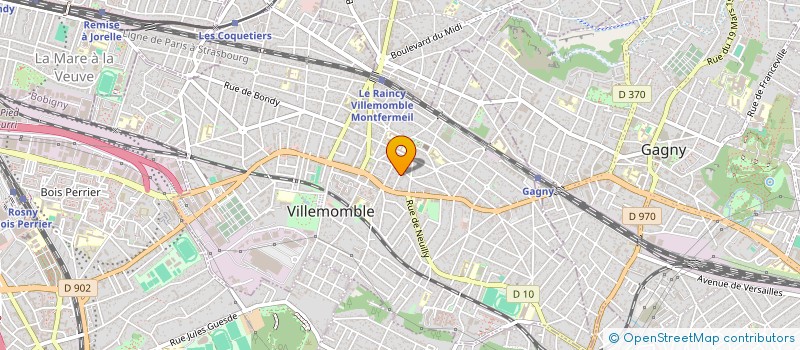 localisation de l'entreprise MONSIEUR FRANCISCO CORREIA à VILLEMOMBLE