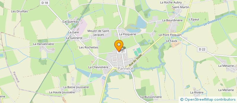 localisation de l'entreprise MONSIEUR FRANCISCO CORTEZ GRACA  PANNECE