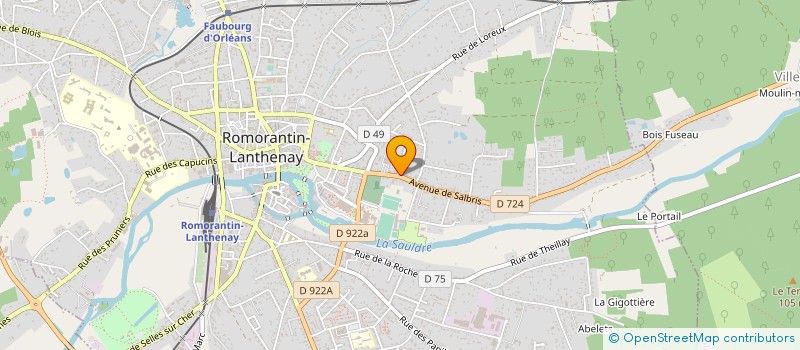 localisation de l'entreprise MONSIEUR FRANCISCO COSTA à ROMORANTIN-LANTHENAY