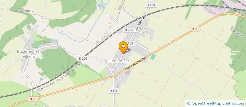 localisation de l'entreprise MONSIEUR FRANCISCO CURTO à VILLIERS-LE-SEC