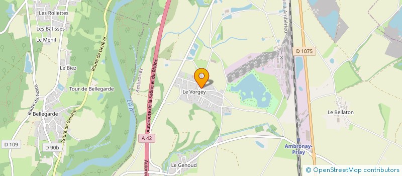 localisation de l'entreprise MONSIEUR FRANCISCO DA COSTA  AMBRONAY