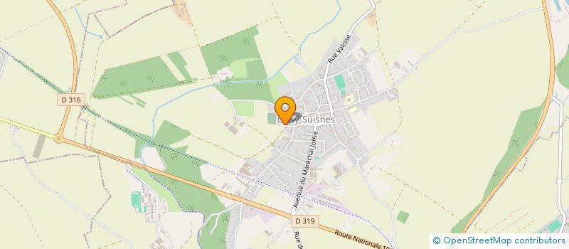 localisation de l'entreprise MONSIEUR FRANCISCO DE JESUS CAIXA REDOL  GRISY-SUISNES