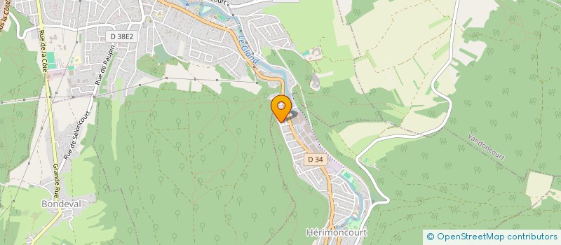 localisation de l'entreprise MONSIEUR FRANCISCO DE LA MATA  HERIMONCOURT