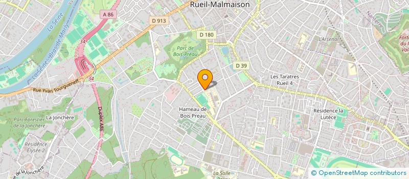 localisation de l'entreprise MONSIEUR FRANCISCO DE LA VEGA à RUEIL-MALMAISON