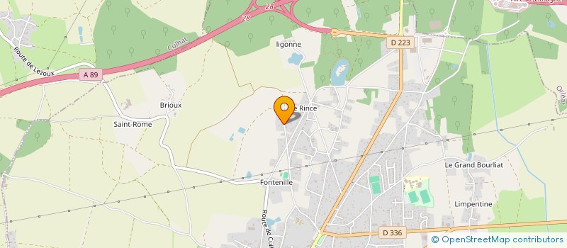 localisation de l'entreprise MONSIEUR FRANCISCO DE MELO  LEZOUX