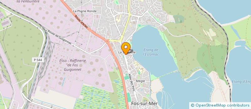 localisation de l'entreprise MONSIEUR FRANCISCO DIAZ  FOS-SUR-MER