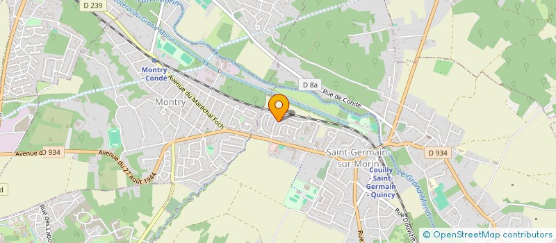 localisation de l'entreprise MONSIEUR FRANCISCO DOS SANTOS CARDOSO  SAINT-GERMAIN-SUR-MORIN