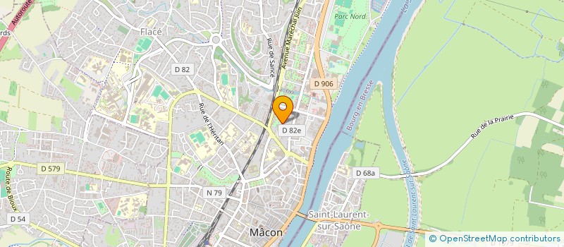 localisation de l'entreprise MONSIEUR FRANCISCO FERNANDEZ CALDERON  MACON