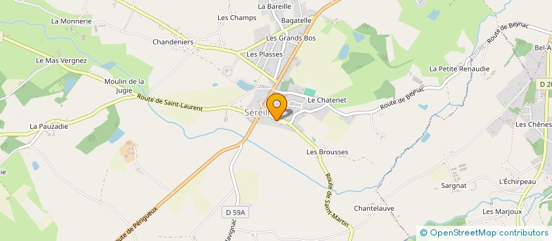 localisation de l'entreprise MONSIEUR FRANCISCO FLORES à SEREILHAC