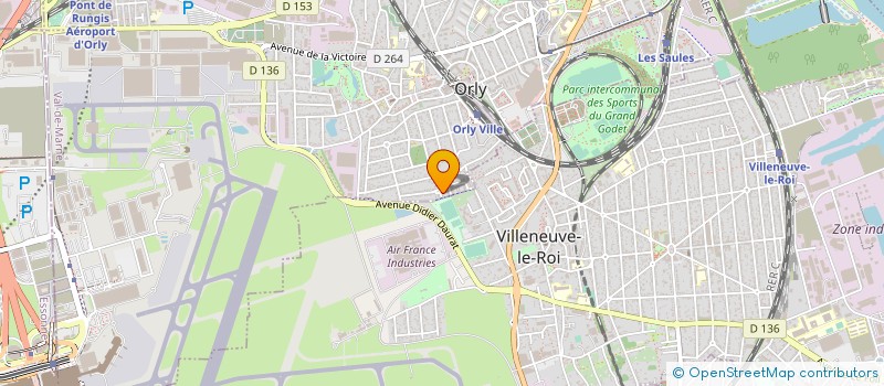 localisation de l'entreprise MONSIEUR FRANCISCO FRANCO  ORLY