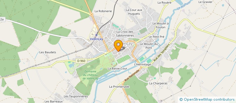 localisation de l'entreprise MONSIEUR FRANCISCO GOMES TAVARES à VALENCAY