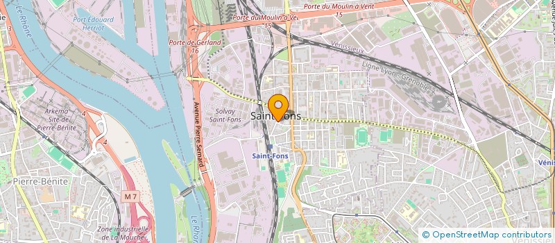 localisation de l'entreprise MONSIEUR FRANCISCO GONCALVES  SAINT-FONS