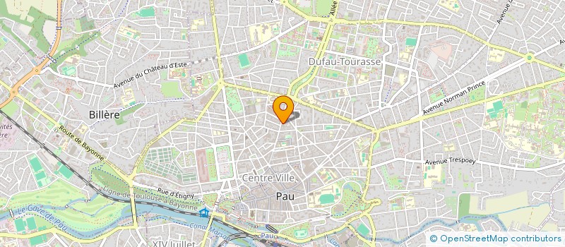 localisation de l'entreprise MONSIEUR FRANCISCO GONCALVES CUNHA à PAU