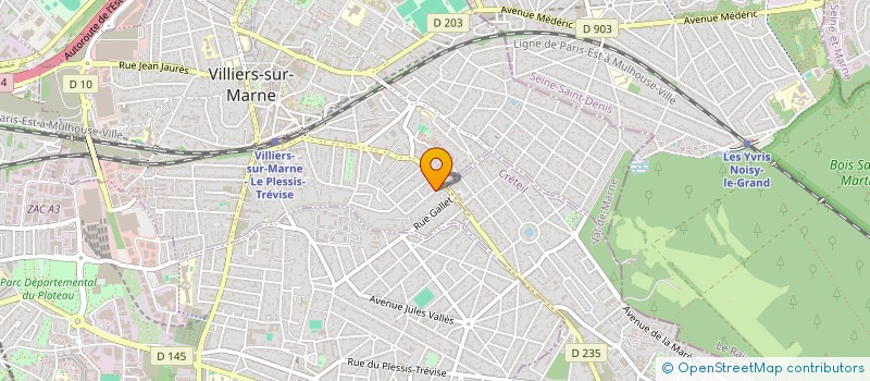 localisation de l'entreprise MONSIEUR FRANCISCO GONCALVES DA SILVA à VILLIERS-SUR-MARNE