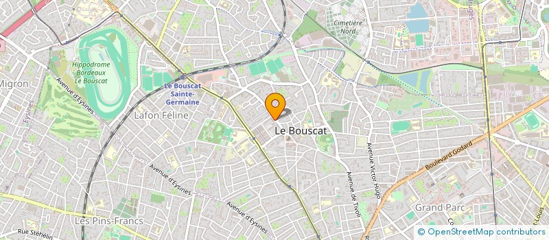 localisation de l'entreprise MONSIEUR FRANCISCO GONCALVES DA SILVA RODRIGUES  LE BOUSCAT