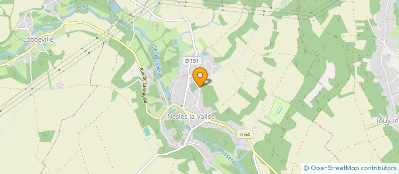 localisation de l'entreprise MONSIEUR FRANCISCO GONZALEZ  NESLES-LA-VALLEE