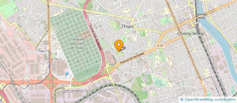 localisation de l'entreprise MONSIEUR FRANCISCO HARO  THIAIS