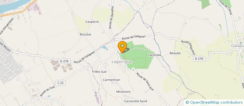 localisation de l'entreprise MONSIEUR FRANCISCO HENRIQUES PADILHA  LAGARRIGUE