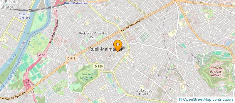 localisation de l'entreprise MONSIEUR FRANCISCO JORGE KASHAMA DA SILVA à RUEIL-MALMAISON