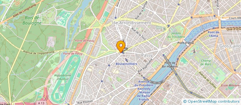 localisation de l'entreprise MONSIEUR FRANCISCO-JOSE CALATRAVA GONZALEZ  PARIS