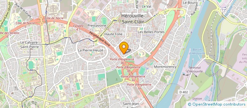 localisation de l'entreprise MONSIEUR FRANCISCO JUNIOR DA CRUZ MONTEIRO  HEROUVILLE-SAINT-CLAIR