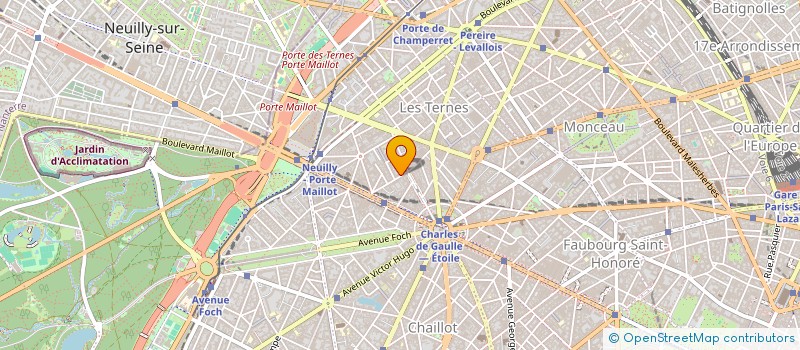 localisation de l'entreprise MONSIEUR FRANCISCO LADEIRO CRAVO  PARIS