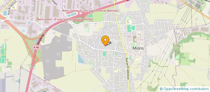 localisation de l'entreprise MONSIEUR FRANCISCO LAULLON  SAINT-PIERRE-DE-CHANDIEU