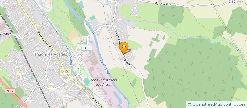 localisation de l'entreprise MONSIEUR FRANCISCO LAZERA  THAON-LES-VOSGES