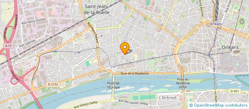 localisation de l'entreprise MONSIEUR FRANCISCO LIMA VAZ  ORLEANS