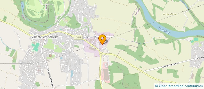 localisation de l'entreprise MONSIEUR FRANCISCO LOPES  VILLETTE D'ANTHON