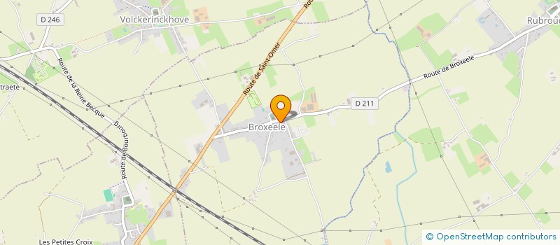 localisation de l'entreprise MONSIEUR FRANCISCO LOPEZ  BROXEELE