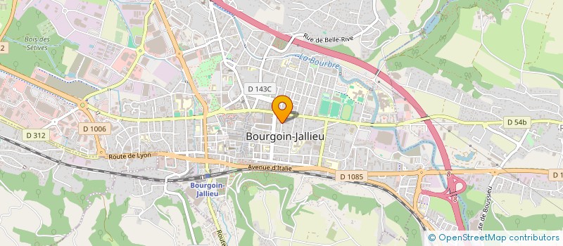 localisation de l'entreprise MONSIEUR FRANCISCO LOPEZ ALVES  BOURGOIN-JALLIEU