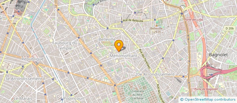 localisation de l'entreprise MONSIEUR FRANCISCO LOPEZ RAMES  PARIS