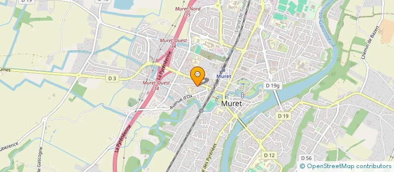 localisation de l'entreprise MONSIEUR FRANCISCO MANCHON  MURET